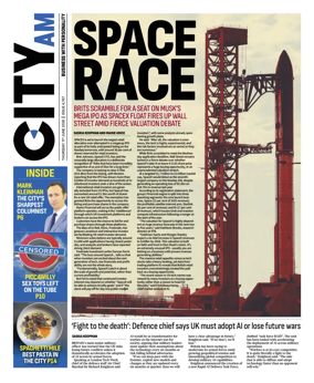 Cover of City AM