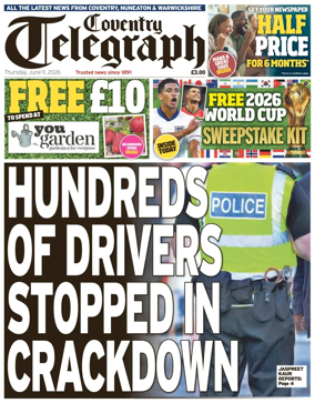 Cover of Coventry Telegraph
