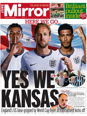 Cover of Daily Mirror