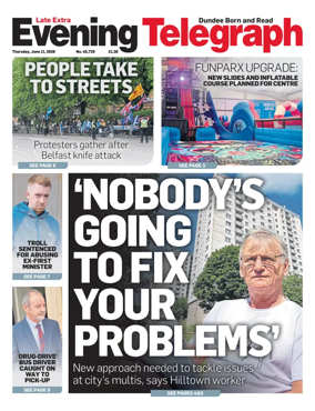 Cover of Evening Telegraph (First Edition)