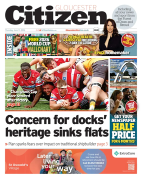 Cover of Gloucester Citizen