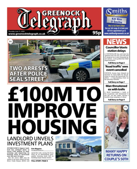 Cover of Greenock Telegraph