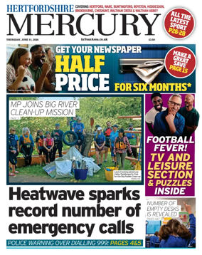 Cover of Hertfordshire Mercury