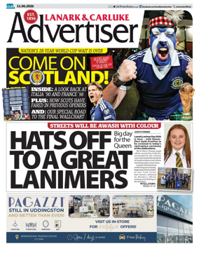 Cover of Lanark & Carluke Advertiser