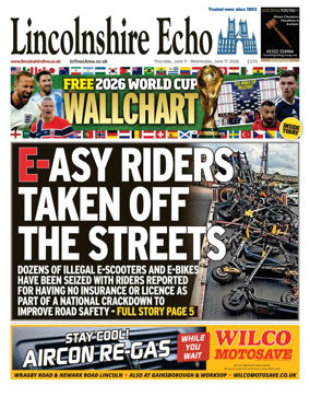 Cover of Lincolnshire Echo