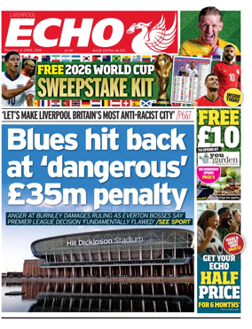 Cover of Liverpool Echo