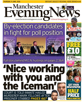 Cover of Manchester Evening News