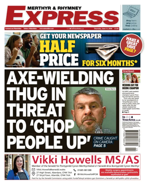 Cover of Merthyr Express