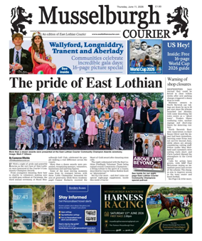 Cover of Musselburgh Courier