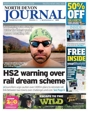 Cover of North Devon Journal