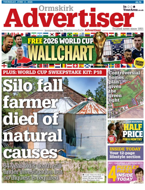 Cover of Ormskirk Advertiser