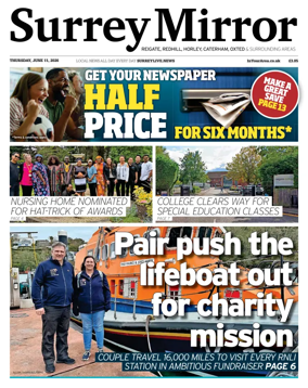 Cover of Surrey Mirror