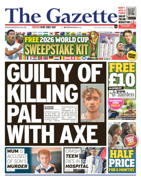 Cover of Teesside Evening Gazette