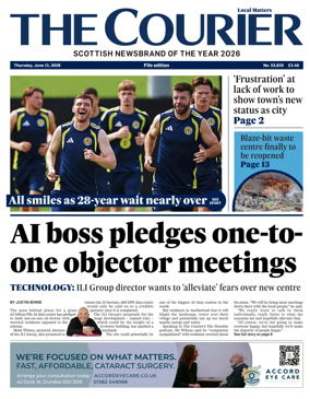 Cover of The Courier & Advertiser (Fife Edition)