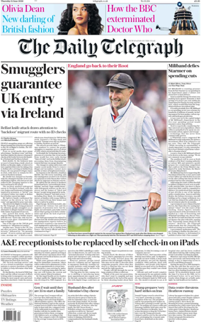 Cover of The Daily Telegraph