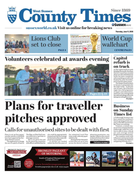 Cover of West Sussex County Times