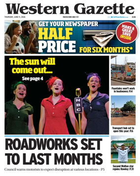 Cover of Western Gazette