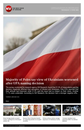 Cover of The New Voice of Ukraine