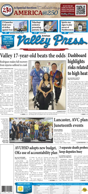 Cover of Antelope Valley Press