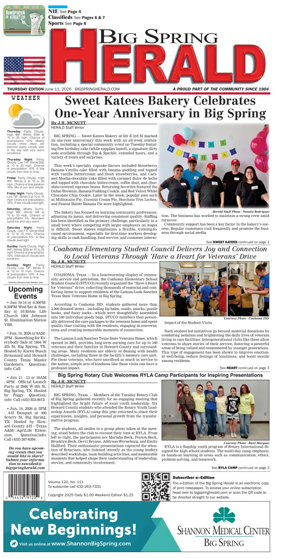 Cover of Big Spring Herald