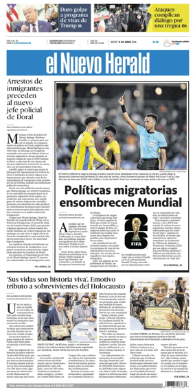 Cover of El Nuevo Herald