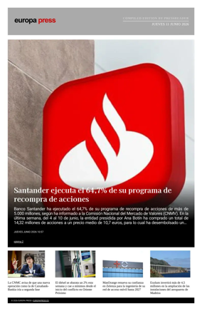 Cover of Europa Press - Compiled Edition