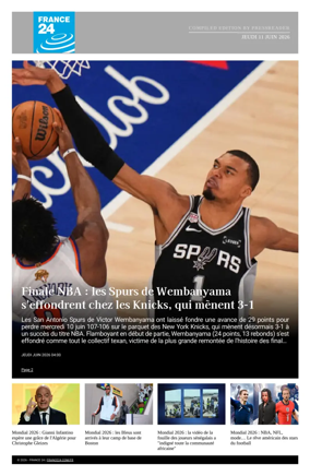 Cover of France 24 FR - Compiled Edition