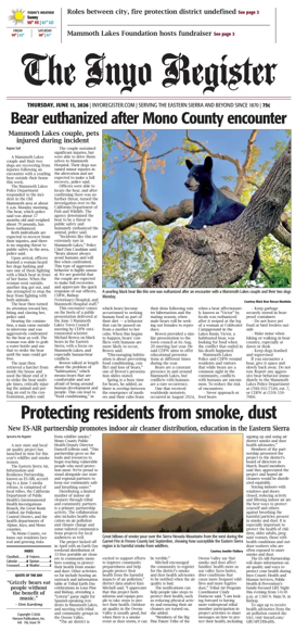 Cover of Inyo Register