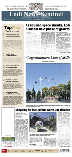 Cover of Lodi News-Sentinel