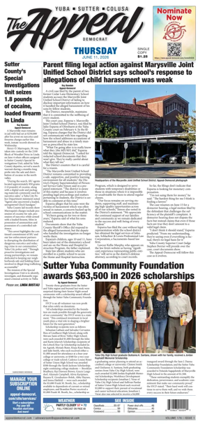 Cover of Marysville Appeal-Democrat