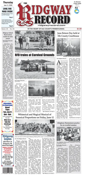 Cover of Ridgway Record