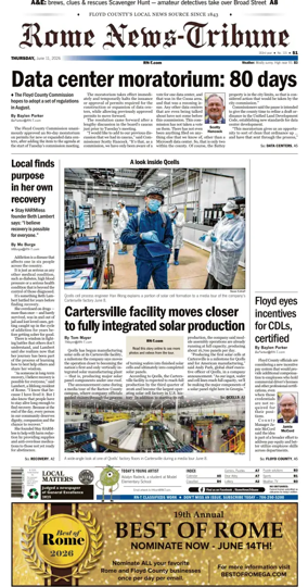 Cover of Rome News-Tribune