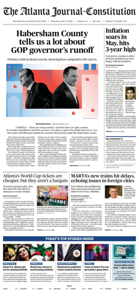 Cover of The Atlanta Journal-Constitution
