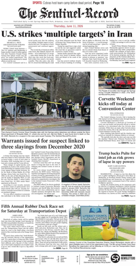 Cover of The Sentinel-Record