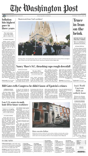 Cover of The Washington Post