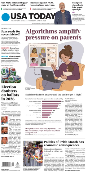 Cover of USA TODAY US Edition