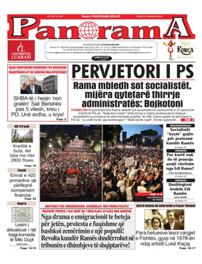 Cover of Panorama (Albania)