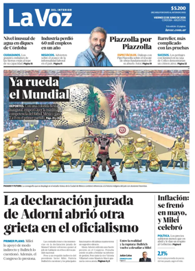 Cover of La Voz del Interior
