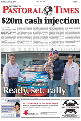 Cover of Deniliquin Pastoral Times