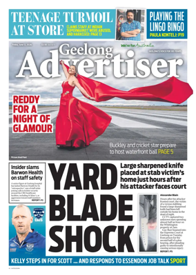 Cover of Geelong Advertiser