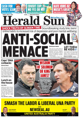 Cover of Herald Sun