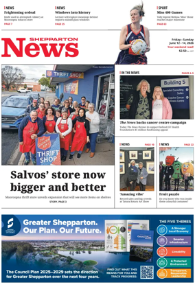 Cover of Shepparton News