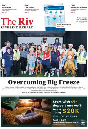 Cover of The Riverine Herald