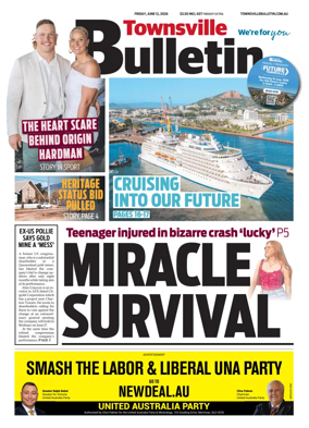 Cover of Townsville Bulletin