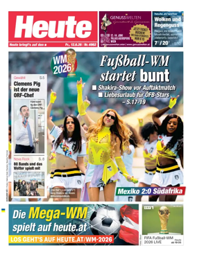 Cover of Heute - Niederosterreich Ausgabe