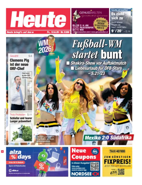 Cover of Heute - Wien Ausgabe