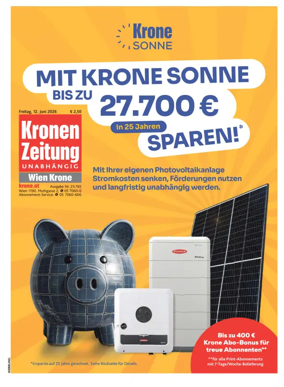 Cover of Kronen Zeitung