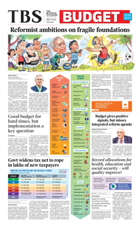 Cover of The Business Standard