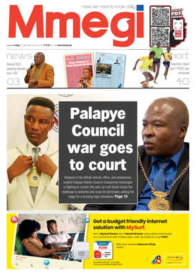 Cover of Mmegi
