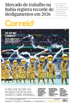 Cover of Correio da Bahia